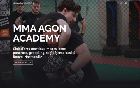 Bannière du site MMA Agon Academy